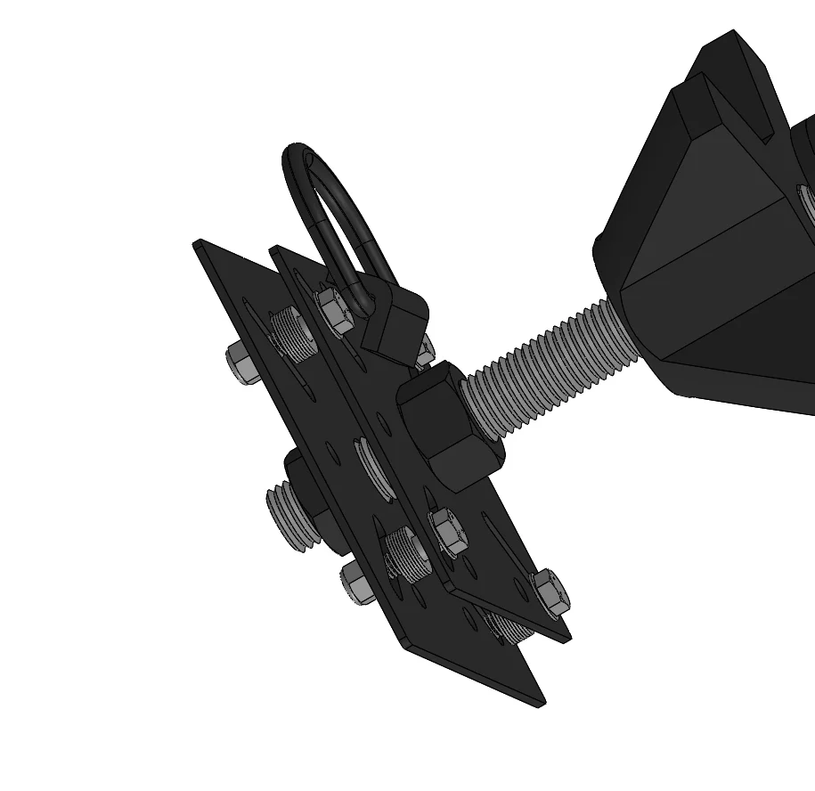 Flat Bed Mount Tire Carrier - Image 5